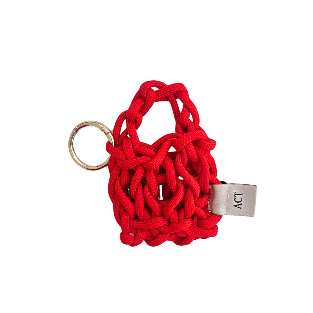 LIPSTICK RED - MICRO BAG CHARM